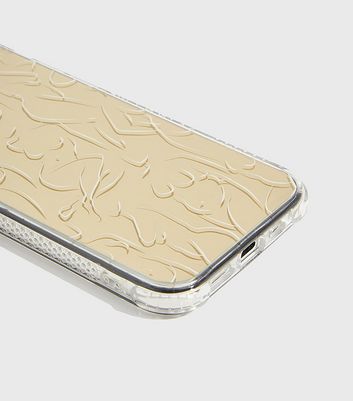 Skinnydip Gold Body iPhone Shock Case New Look