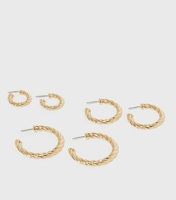 Gold earrings sale new look