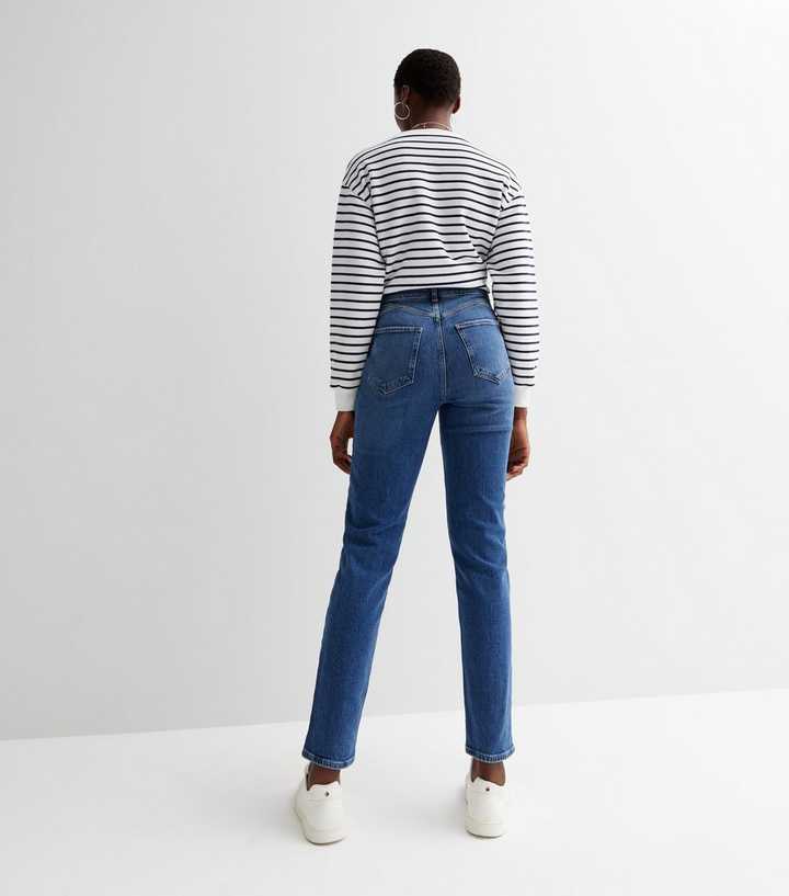 Tori Jeans Fit Guide, High Waisted Mom Jeans