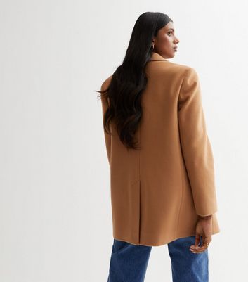 Warehouse hot sale camel coat