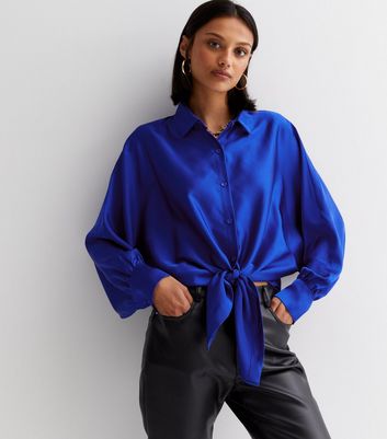 New look cheap satin blouse