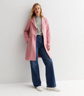 Dusty store pink coat