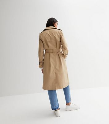 Camel Belted Trench Coat | New Look