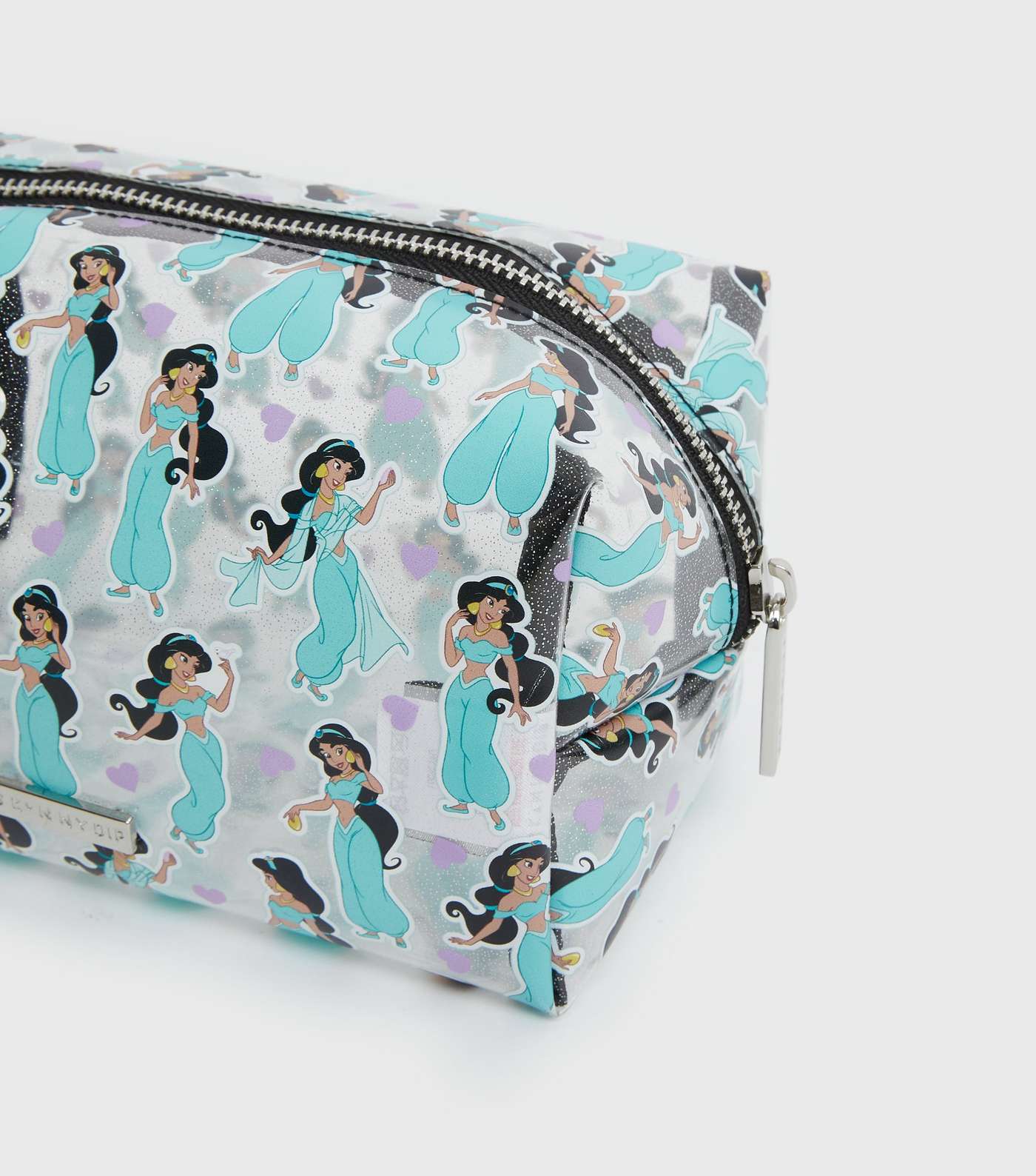 Skinnydip Clear Disney Princess Jasmine Makeup Bag Image 4