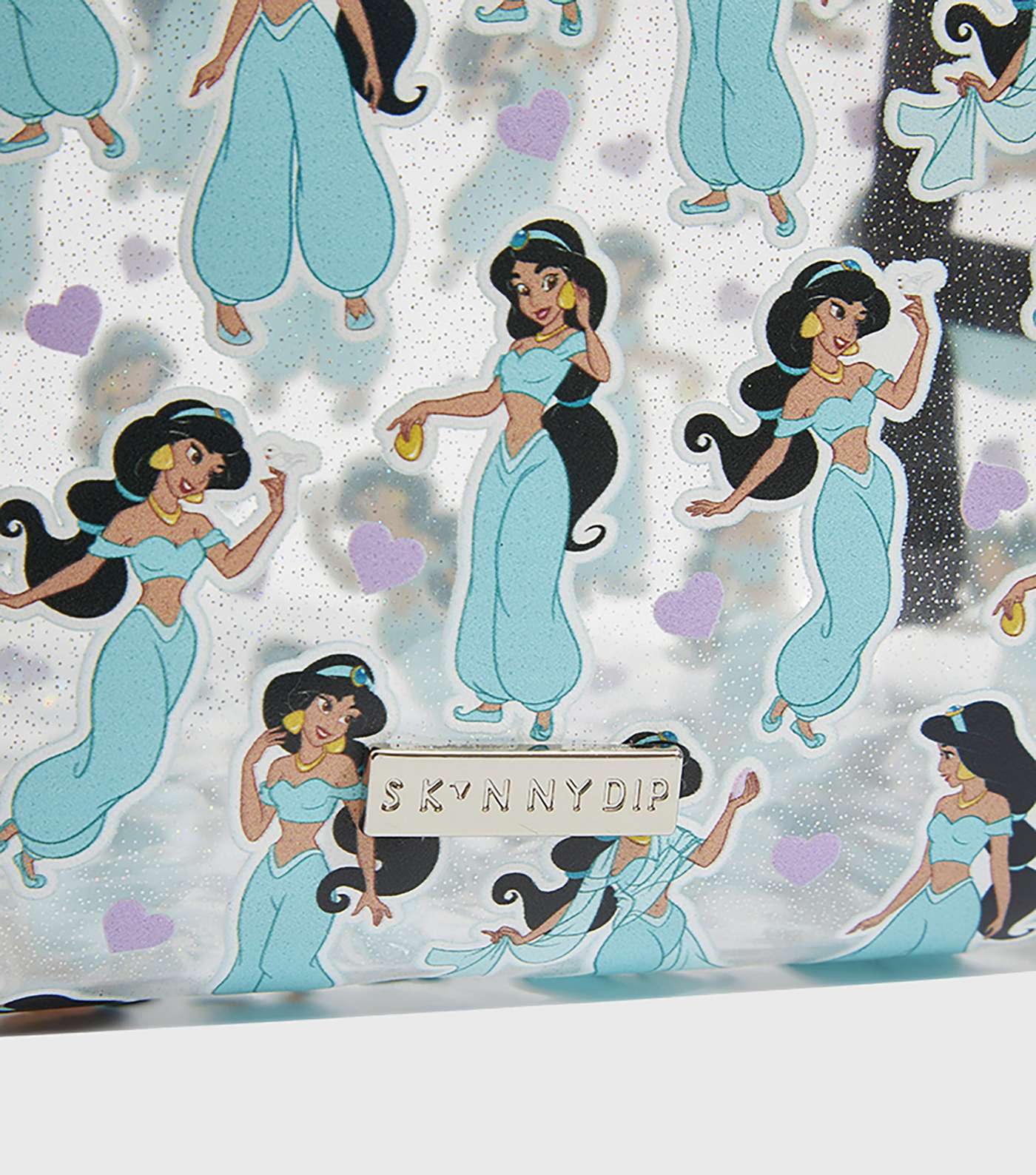 Skinnydip Clear Disney Princess Jasmine Makeup Bag Image 6