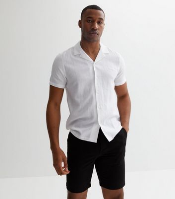 White shirt and deals shorts mens