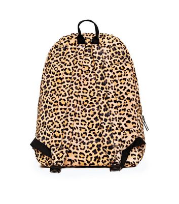 Girls leopard backpack sale