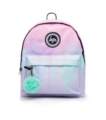 HYPE KIDS Lilac Drip Pom Pom Backpack