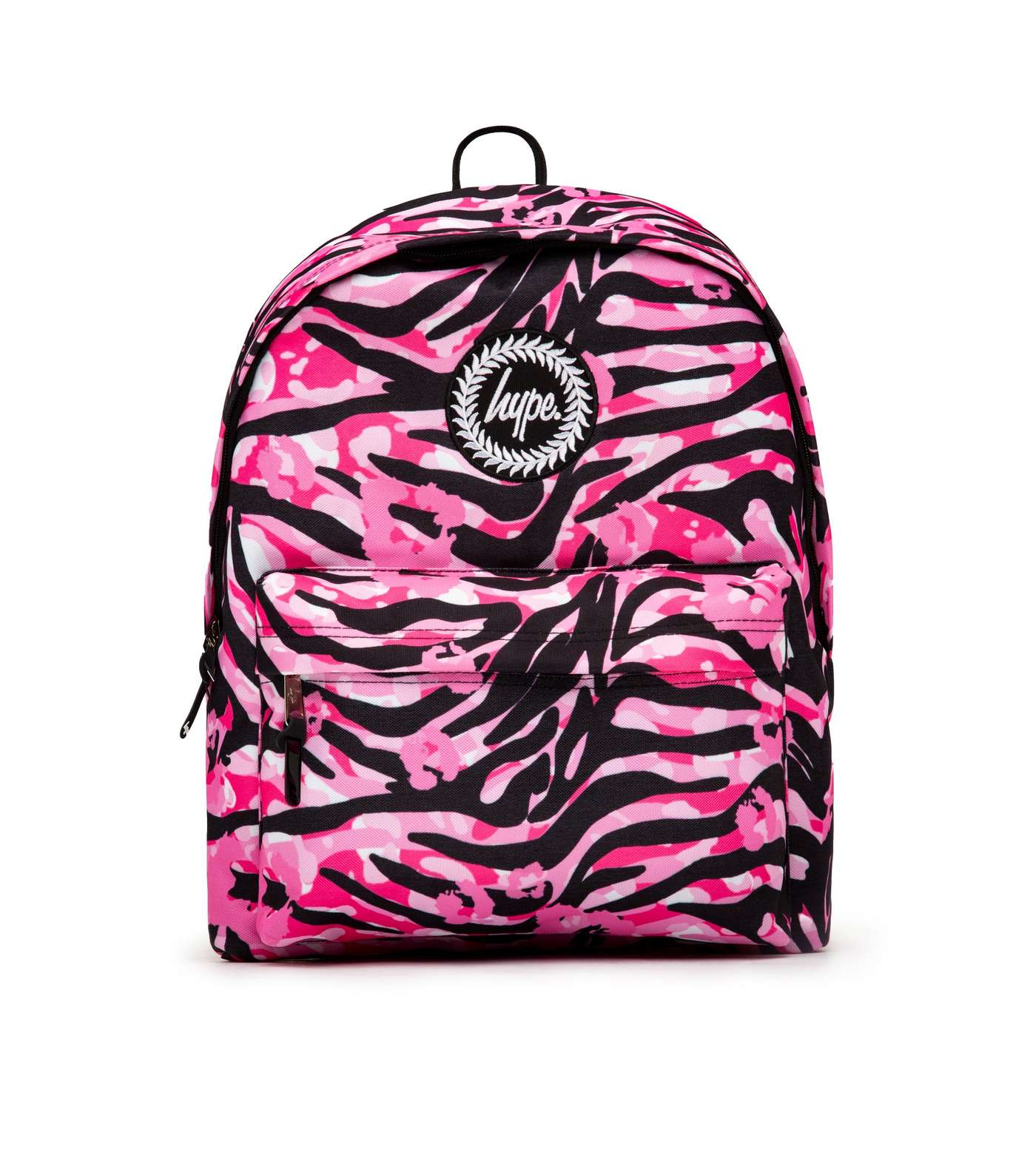 HYPE KIDS Pink Zebra Print Backpack