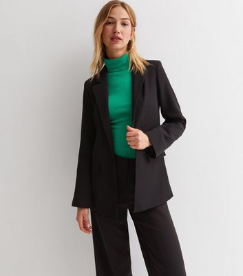 New look blazer on sale black