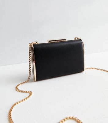 Black box hotsell clutch bag