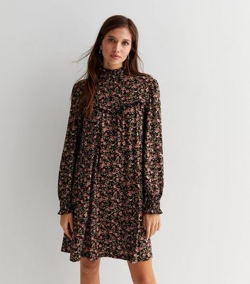 Ditsy floral smock dress sale