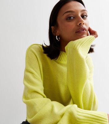 New look yellow on sale jumper