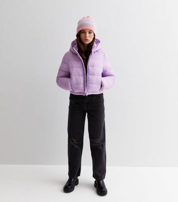 Girls on sale lilac coat