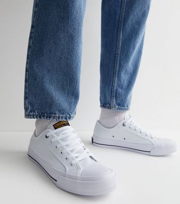 Jack and jones outlet austin canvas trainers