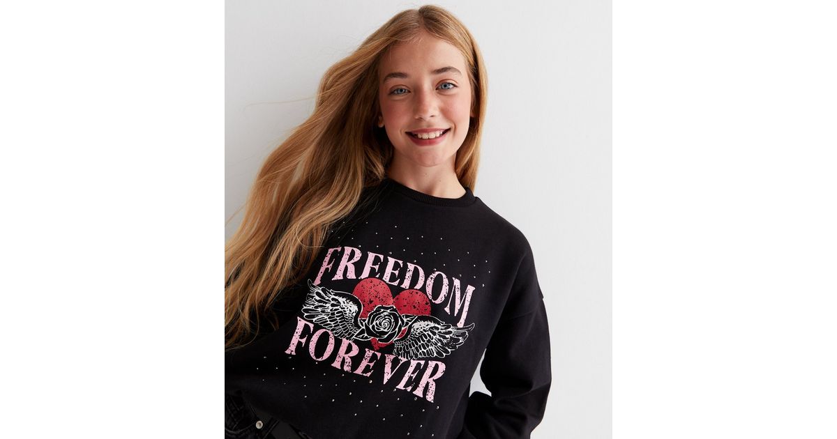 Lil Heart Sweatshirt (Black)