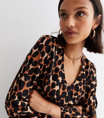 Leopard print jewellery new on sale look