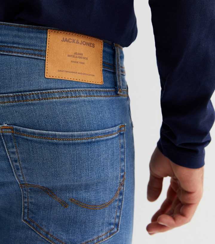 Estate koste Enrich Jack & Jones Blue Slim Fit Jeans | New Look