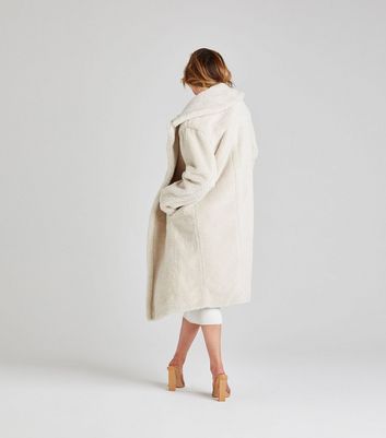 Urban Bliss Stone Teddy Long Coat | New 