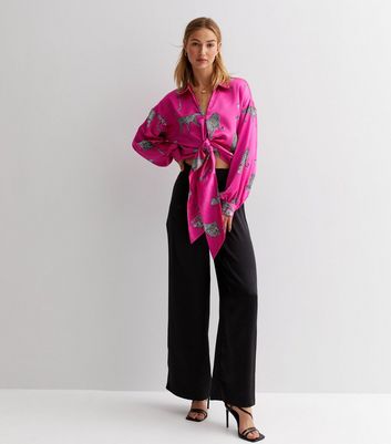 new look satin top