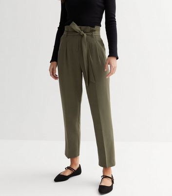 New look hot sale paperbag trousers