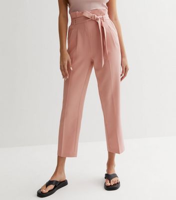 Maje Belted straight-leg Trousers - Farfetch