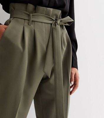 paper bag trousers new look