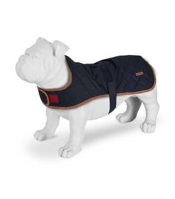 Regatta Navy Quilted Dog Coat