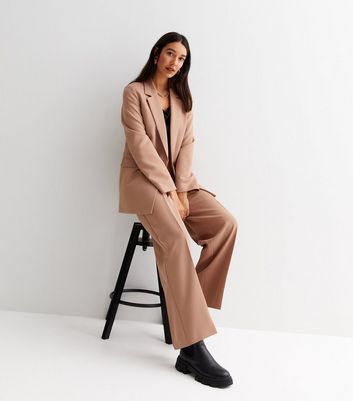 Blazer long camel femme new arrivals