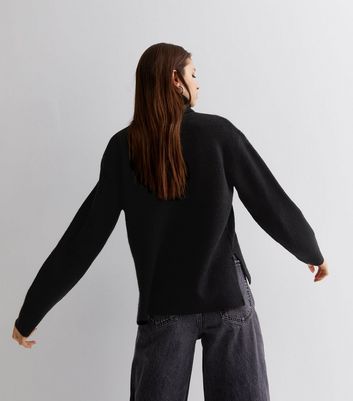 Black side split clearance jumper