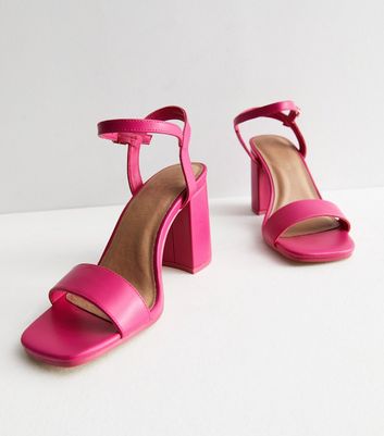 New look pink outlet sandals