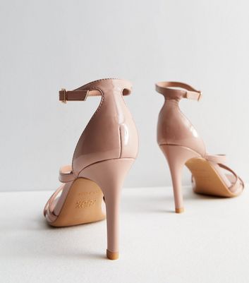 Dusty pink 2025 heeled sandals