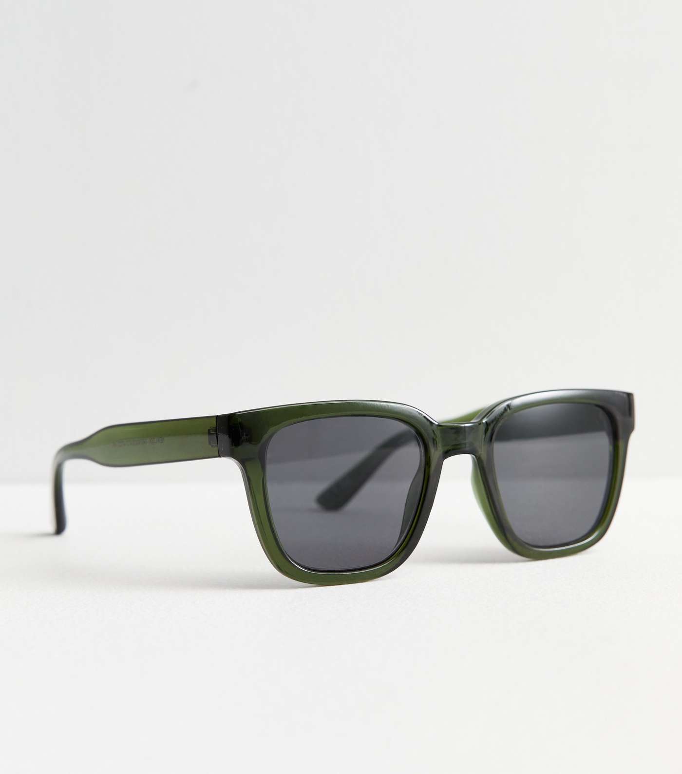 Green Square Frame Sunglasses Image 2