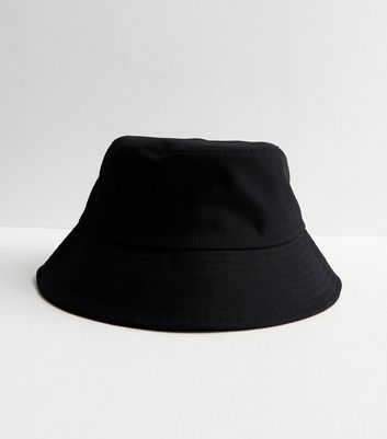 Black Bucket Hat New Look