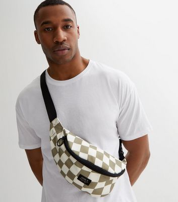 Checkerboard store bum bag