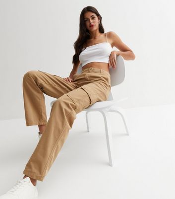 Buy Camel Trousers & Pants for Women by SAM Online | Ajio.com