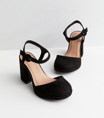 Black platform heels outlet new look