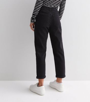 Petite black mom store jeans