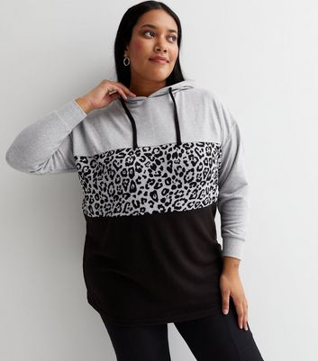 Leopard print outlet hoodies