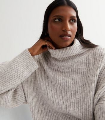 Chunky cowl neck clearance jumper