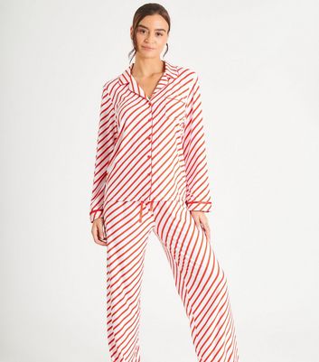 Womens candy cane pajamas sale