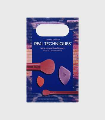 Real Techniques Here Comes the Glam Makeup Brushes and Sponges Set