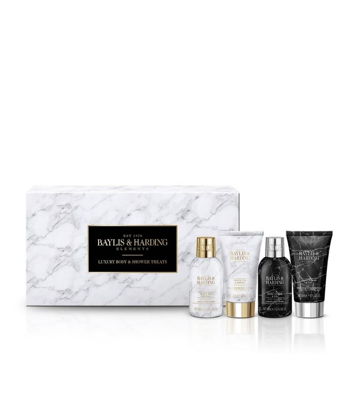 Baylis & Harding Elements Grey Marble Effect Mini Body Wash Gift Set | New Look Baylis & Harding Elements Grey Marble Effect Mini Body Wash Gift Set | New Look