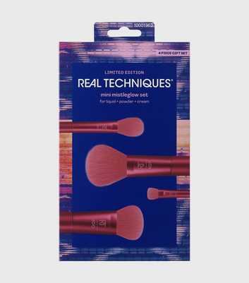 Real Techniques 4 Pack Pink Mini Mistleglow Makeup Brushes
