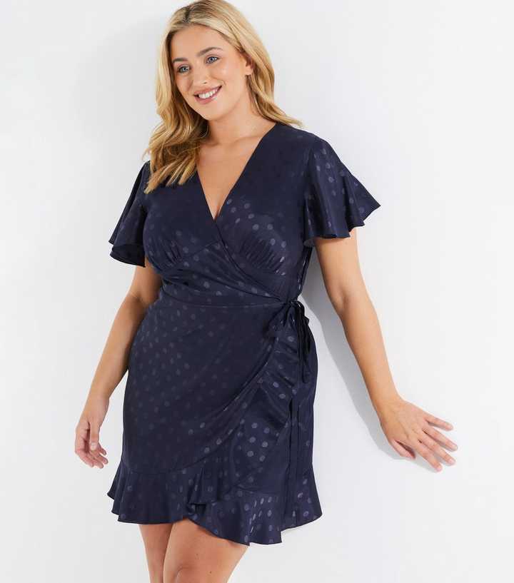 Trend Satin - Navy –