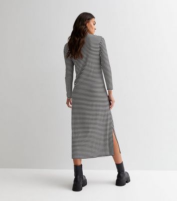 Long sleeve t shirt midi dress best sale