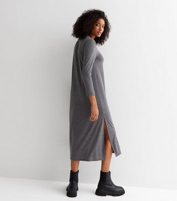 Dark gray t sales shirt dress