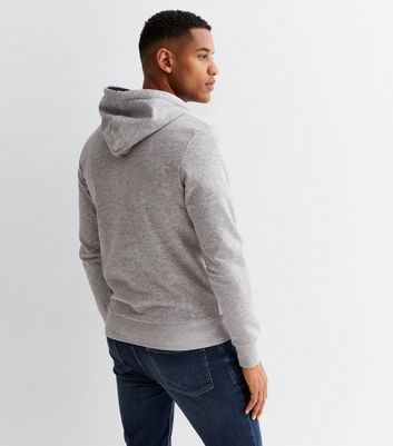 Jack jones grey hoodie best sale