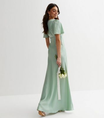 Light green 2025 maxi dress uk