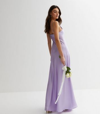 Lilac cheap maxi dress